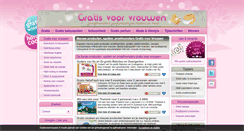 Desktop Screenshot of gratisvoorvrouwen.nl